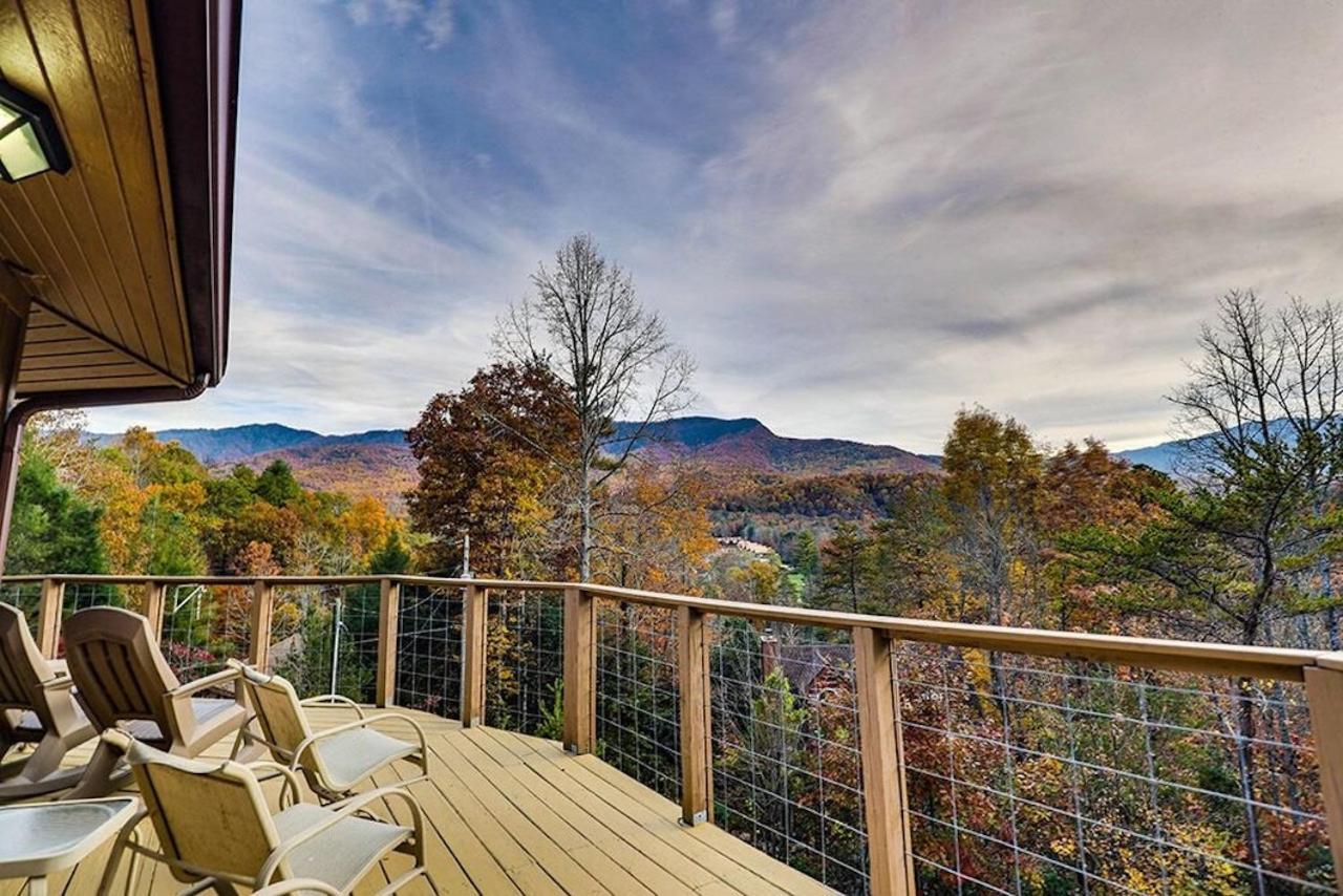 Hawks View Gatlinburg Mountain Cabin Exterior foto