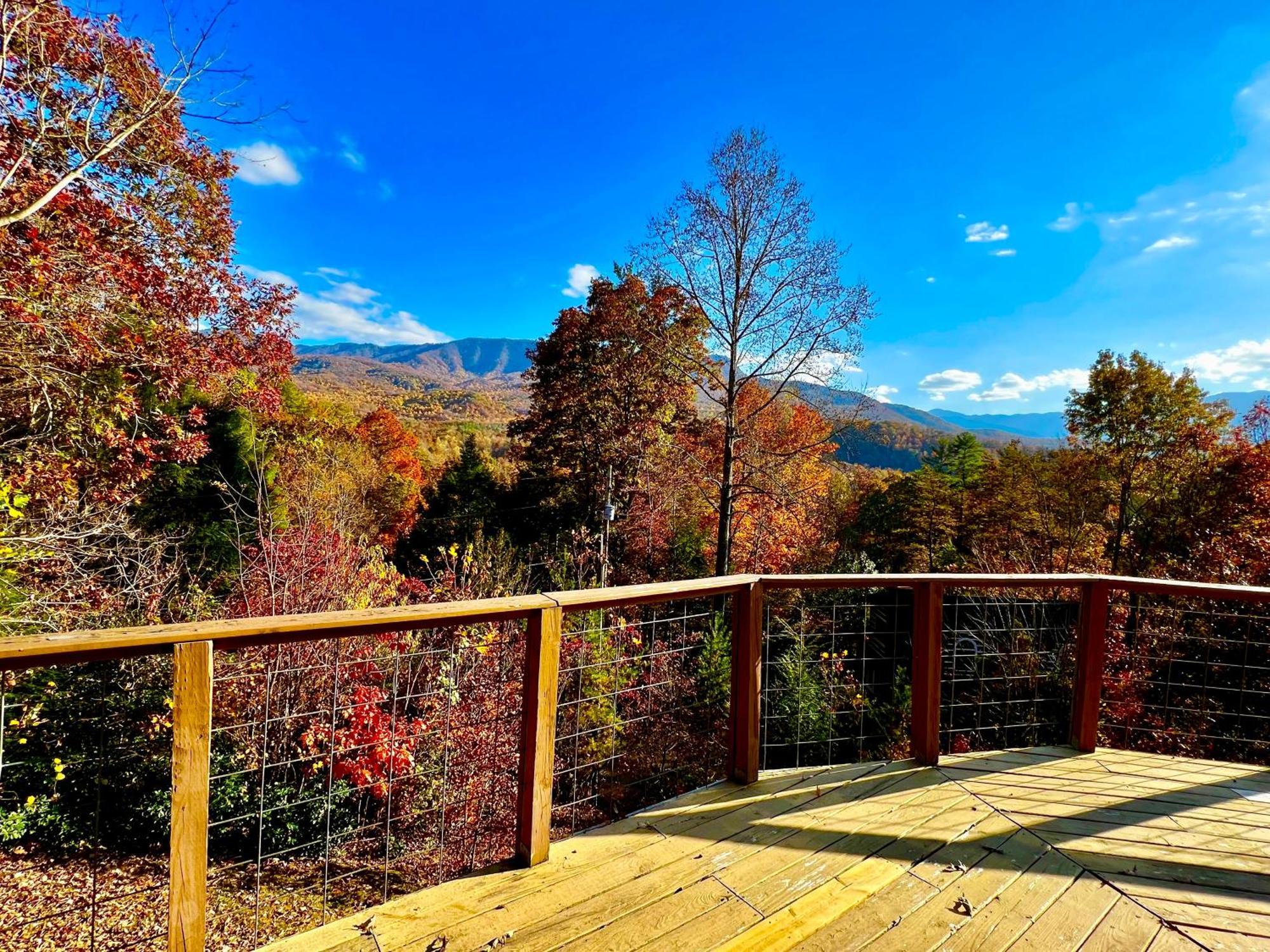 Hawks View Gatlinburg Mountain Cabin Exterior foto