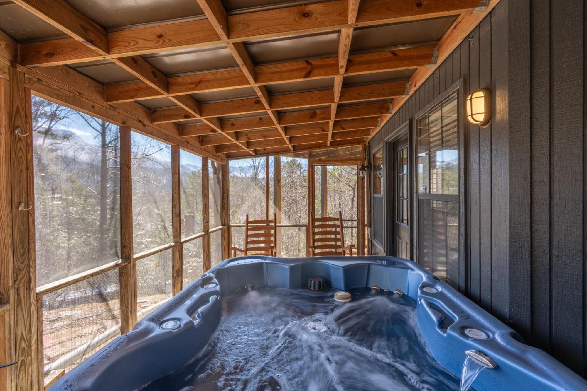 Hawks View Gatlinburg Mountain Cabin Exterior foto